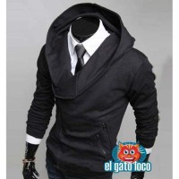 Hoodie Gilet Col montant Homme Fashion C... Hoodie Gilet Col montant Homme Fashion C...